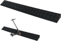 Rubber Ramps Threshold Ramp, Wheelchair, Plastic, Suitable for Doorways and Bathrooms, Can Be Cut to Size(Svart,4 * 1cm/1.5 * 0.4in)