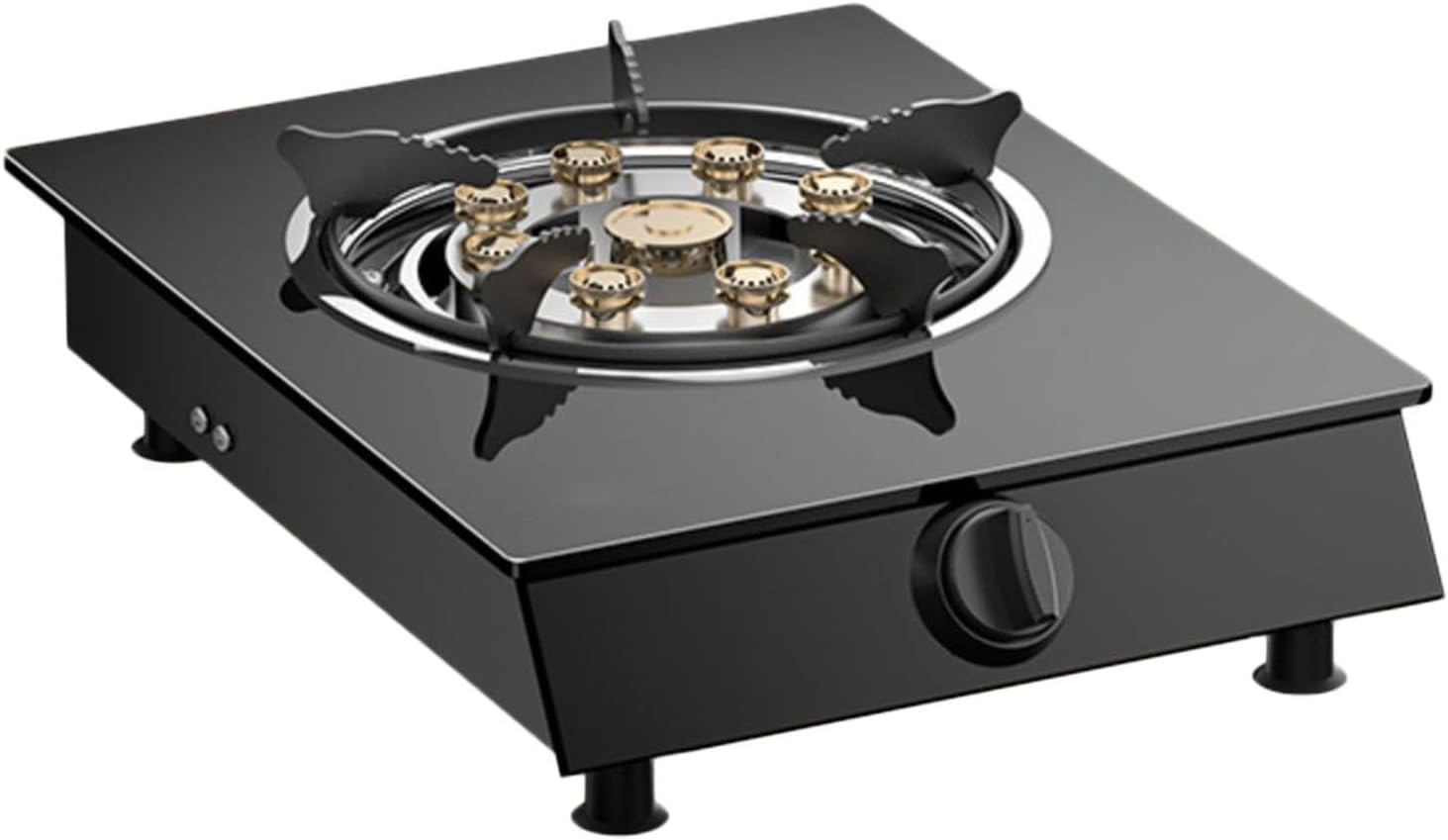 Portable Gas Stove,Cassette Stove,Max 17742.4BTU Single Burner Cassette Stove Piezo-Ceramic Ignition for Camping Cooking Car Travel Home and Apartment (Color : NG, Size : Style 2)