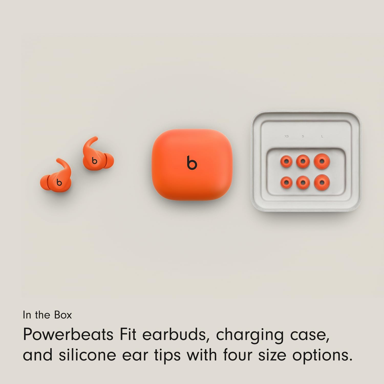 Beats Powerbeats Fit - Wireless Noise Cancelling Workout Earbuds with Secure-Fit Wingtips, Up to 30-Hour Battery Life, Sweat & Water Resistant, Apple & Android Compatible - Power Pink