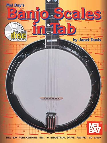 Mel Bay Banjo Scales in Tab Book/CD Set