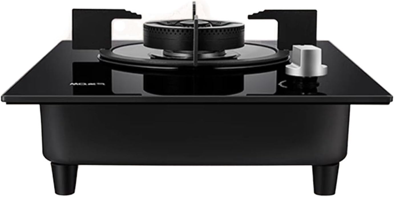 1 Burner Propane Stove,Portable Gas Stove,Tempered Glass Max 15354BTU with Pulse Electronic Ignition Suitable for Apartments or Kitchens(black) (Color : NG)