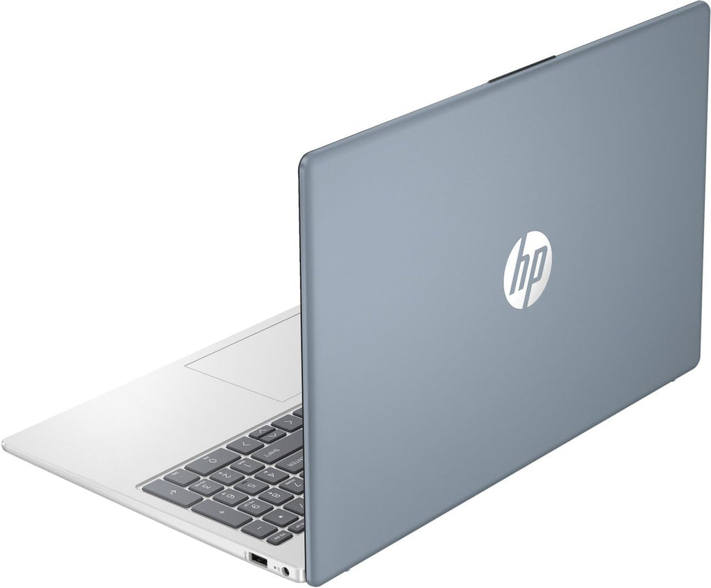 HP 15.6' HD Touchscreen Laptop with Fingerprint Reader, Intel Quad-Core N Processor, 4GB RAM, 128GB SSD Storage, Type-C, HDMI, Backlit Keyboard, W11 (Renewed) Parent (Blue)