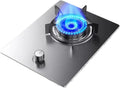 Gas Stove 1 Burner,5.5KW High-fire Gas Cooker,Gas/LP Gas Conversion Stove,Stainless Steel Indoor Regulators,with Flameout Protection,for Home Kitchen(LPG)