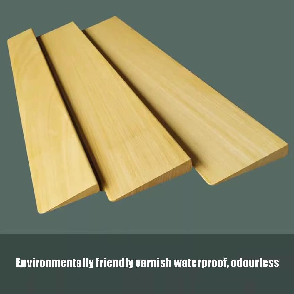 GeRRiT Wood Threshold Ramps Portable Solid Wood Curb Ramp Lightweight Door Step Ramp 1Cm 1.5Cm 2Cm 2.5Cm 3Cm 3.5Cm Rise Access Ramps/18 * 70 * 3.5Cm (Size : 10 * 50 * 2Cm)