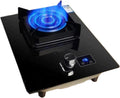 Portable Gas Stove with 1 Burner,Counter Top Stove 5.2KW,Gas/LP Gas Conversion Stove,with Flameout Protection and Timer,for Home Kitchen Motor Home Camp(LPG)