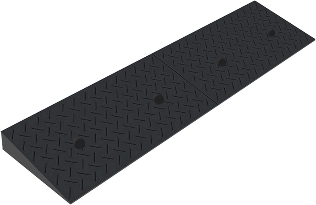 Wheelchair Ramp Wheelchair Ramp Heavy Duty Rubber Threshold Ramp Handicap Ramps for Front Door Entrance Scooter Ramp with Non-Slip Surface Anti-Slip