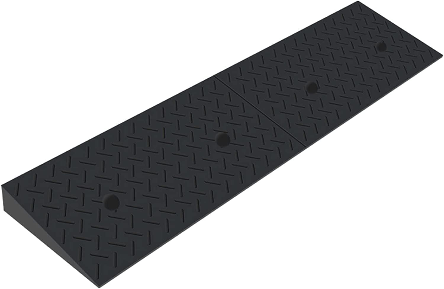 Wheelchair Ramp Wheelchair Ramp Heavy Duty Rubber Threshold Ramp Handicap Ramps for Front Door Entrance Scooter Ramp with Non-Slip Surface Anti-Slip