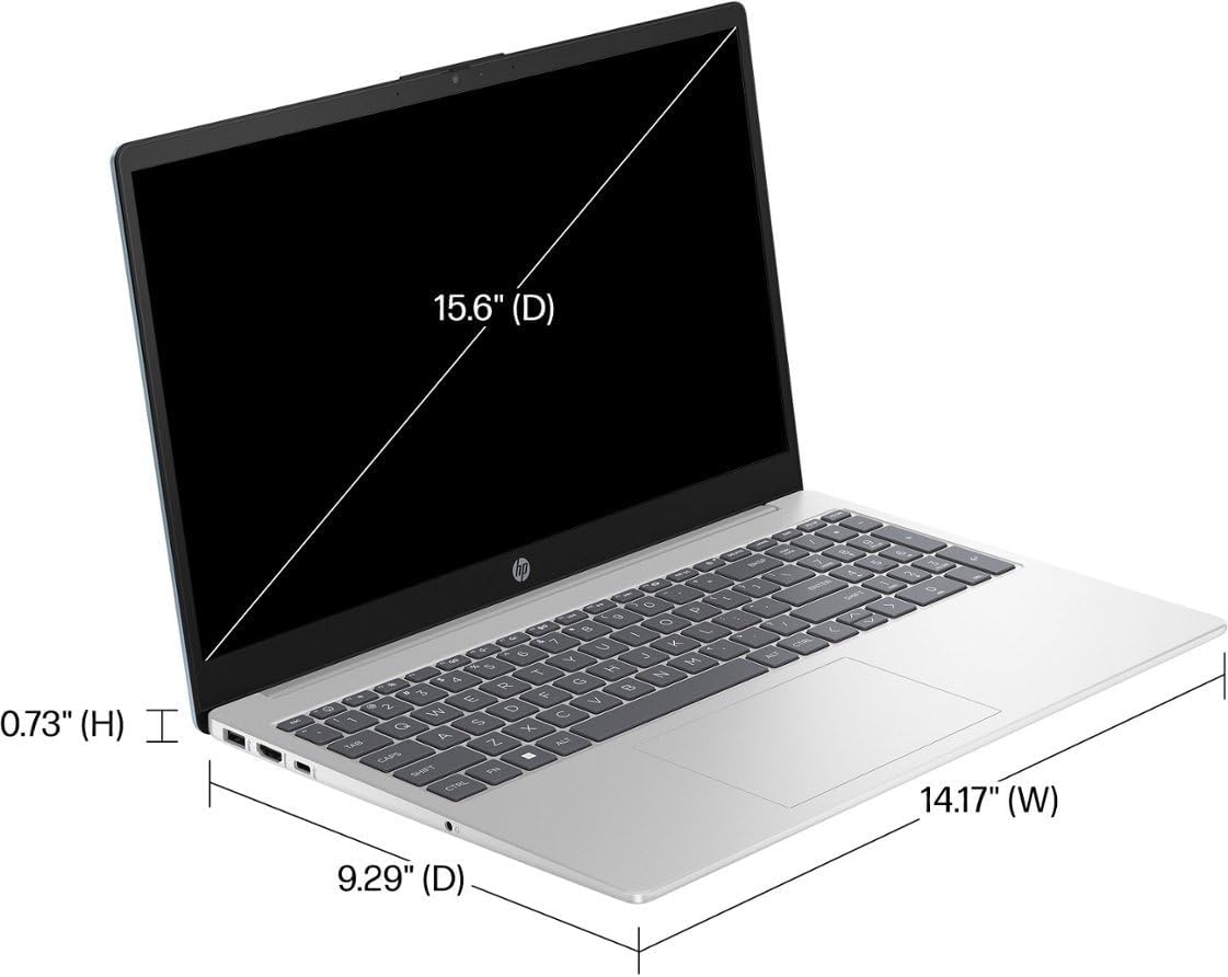 HP Laptop / 15.6' FHD 1920x1080 Touchscreen / 8 Cores AMD Ryzen 7 7730U / AMD Radeon Graphics / 16GB DDR4 1TB NVMe SSD/Wi-Fi 6 Type-C HDMI / Win11 Home