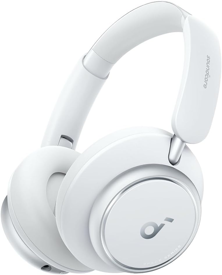 Soundcore by Anker Space Q45 Adaptive Active Noise Cancelling Headphones, Reduce Noise By Up to 98%, 50H Playtime, App Control, LDAC Hi-Res Wireless Audio, Comfortable Fit, Clear Calls, Bluetooth 5.3