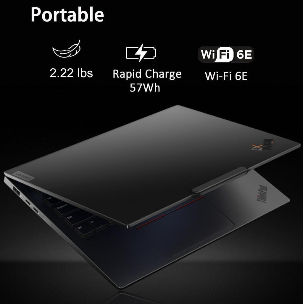 Lenovo ThinkPad X1 Carbon Gen 12 Laptop (14' FHD+ Touchscreen, Intel Core Ultra 7 165U vPro, 32GB DDR5, 1TB SSD), Backlit, Fingerprint Reader, IR Webcam, 2X Thunderbolt 4, IST HUB, Win 11 Pro, AI PC