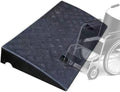 Mobility Scooter/Wheelchair Ramp for Front Door 20' Wide Threshold Ramp for Patio Sliding Door Rubber Bridge Ramp for Driveway/Shed/Doorways 32'x20'x2.5'