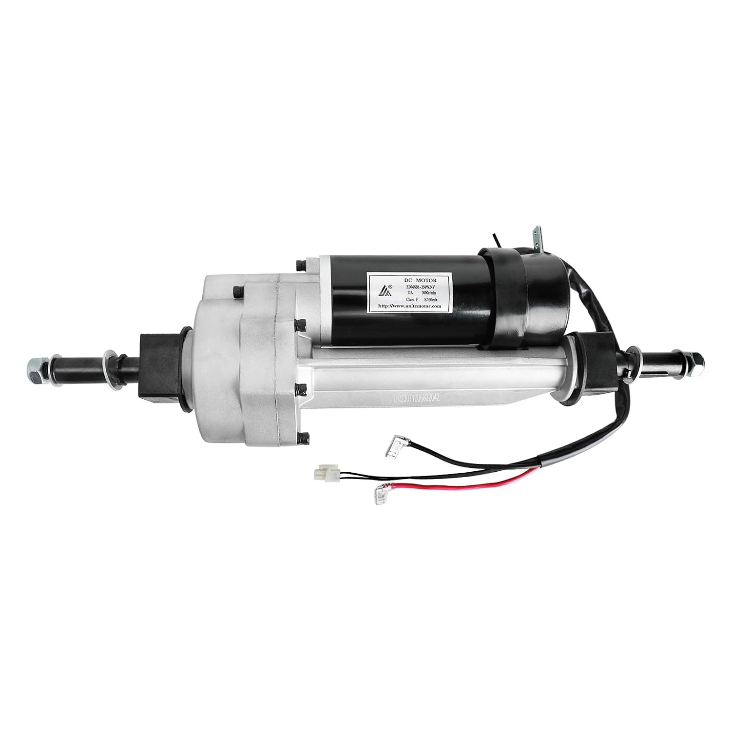 24V 350W Electric Transaxle Motor with Gear Reduction, 19mm Shaft DC Motor for DIY Electric Bike Scooter Wheelchair Go Kart Power Wheels RC Lawn Mower Robotics Mobility Projects