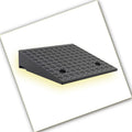 Curb ramp,Driveway ramp, 2' 8' Rise Non-Slip Wheelchair Threshold Ramp Heavy Duty Driveway Ramps for Doorway Sidewalk Garage(H 14 CM/5.5')