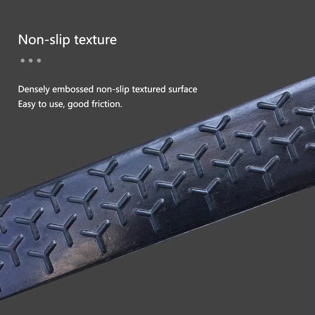 Wheelchair Ramps for Doorways,Solid Rubber Threshold Ramp, Non-Slip Surface, Soft Collapsible Threshold Ramp for Bathroom Doorway Garage Wheelchair(100 * 9 * 3.5cm)
