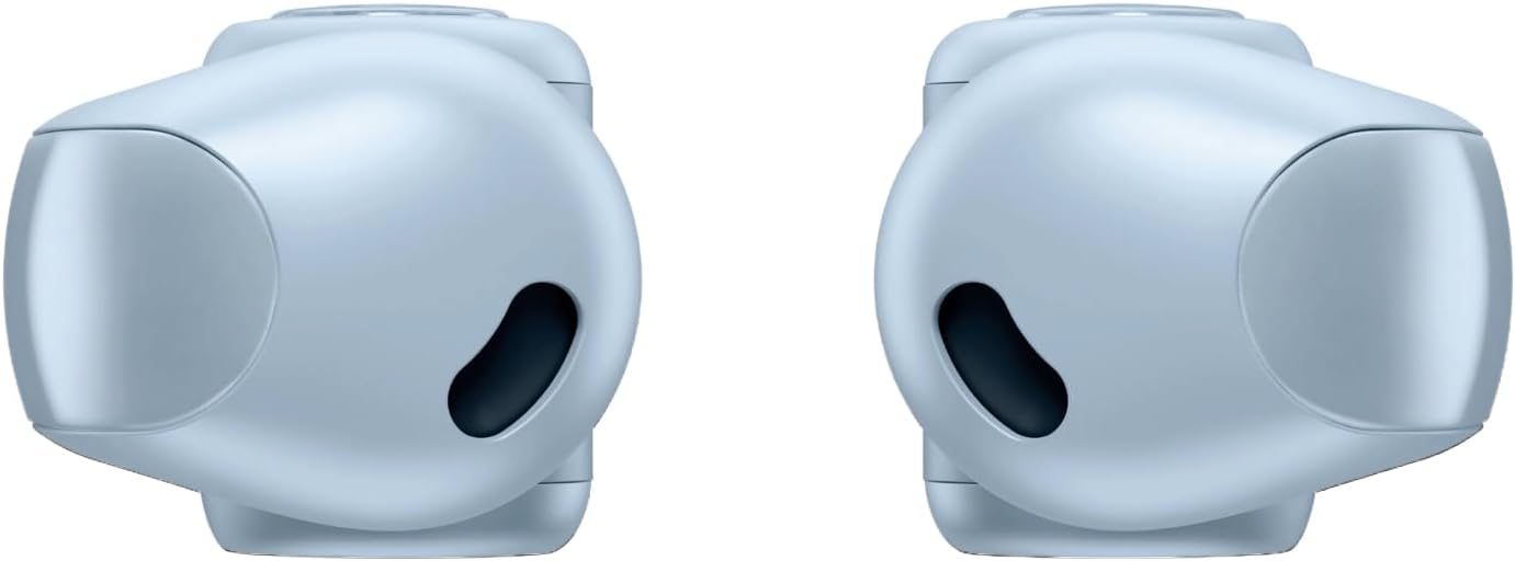 Bose Ultra Open Earbuds, Immersive Audio Open Ear, Clip-On for Running With OpenAudio Awareness, Up to 48 Hours Battery Life, Moonstone Blue (Renewed)