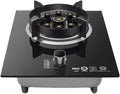 Propane Gas Stove,Single Burner Propane Stove,Max 17742.4BTU with Pulse Electronic Ignition Tempered Glass Suitable for Apartments Kitchens and More (Color : Style 2, Size : LPG)