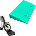 Set of 2 Curb Ramps Plastic 1.2-8.7inch, Yellow Green Driveway Ramps, Heavy Duty Threshold Ramps, Portable Curb Ramps for Wheelchair Motorycle (Color : B, Size : 2_19.6X10.6X4.3IN-50X27X11CM)