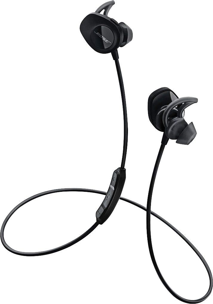 BOSE SoundSport Wireless Headphones, Black (Renewed)