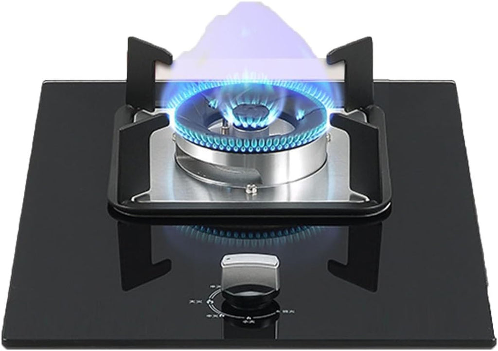 Gas Stove Single Burner,Tabletop and Built-in Dual-Purpose Gas Stove,5.2KW High Power,Suitable for Kitchens and Families(LPG)