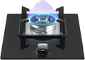Gas Stove Single Burner,Tabletop and Built-in Dual-Purpose Gas Stove,5.2KW High Power,Suitable for Kitchens and Families(LPG)