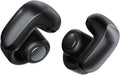 Bose Ultra Open Earbuds with Immersive Audio, Open Ear Wireless Clip on Earbuds for Comfort, OpenAudio for Awareness, Up to 48 Hours of Battery Life, Black (Renewed)