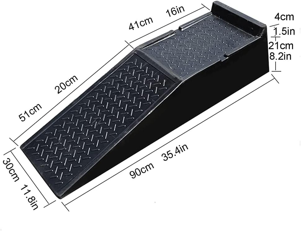 Handicap Ramps Wheelchair Ramp Non-Slip Ramps Heavy Duty Rubber Threshold Ramp Door Steps Handicap Ramps Home Stairs Scooter Ramp Sturdy