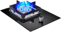 Gas Cooktop 1 Burner,5.2KW Nine-Cavity High-fire Timer,Gas/LP Gas Conversion,with Flameout Protection,for Home Kitchen(NG)