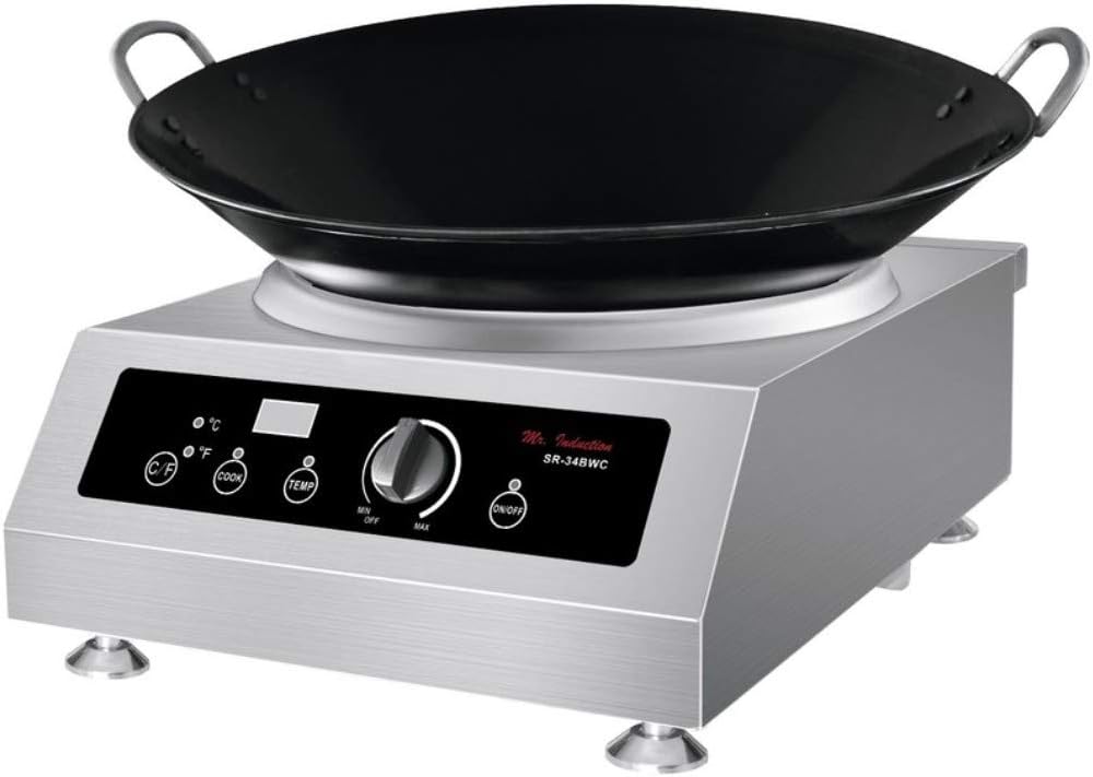 SPT SR-34BWC 3400W Commercial Counter-top Induction range