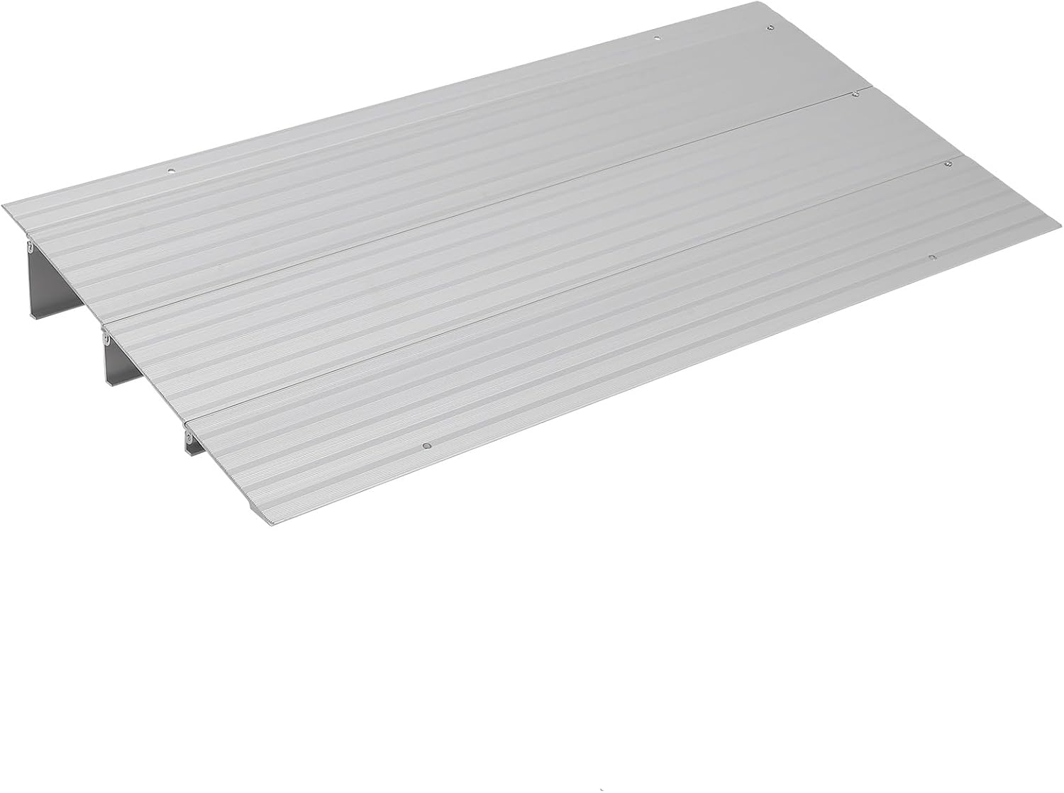 3' Rise Door Threshold Ramp,Aluminum Alloy Entry Ramp for Wheelchair Scooters Power Chairs Walkers