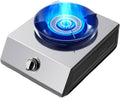 Single-burner Gas Stove,low-pressure Double-ring Nozzle Stainless Steel Stove,desktop 5.2kw with Child Lock,suitable for Family Gatherings and Picnics(LPG)