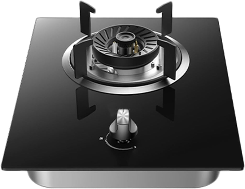 Propane Gas Stove,Single Burner Propane Stove,Max 17060BTU with Pulse Electronic Ignition Tempered Glass Suitable for Apartments Kitchens and More (Color : 17060BTU, Size : LPG)