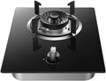 Propane Gas Stove,Single Burner Propane Stove,Max 17060BTU with Pulse Electronic Ignition Tempered Glass Suitable for Apartments Kitchens and More (Color : 17060BTU, Size : LPG)
