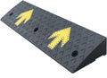 JIUYUEYA Threshold Ramp, Ramps for Wheelchairs,Curb Rubber Entry Ramp for Riding Mowers/Cars/Motorcycle, Outdoor/Garden/Front Door Ramps (Size : 11cm/4.3in)