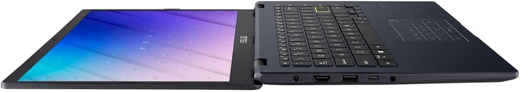 ASUS Laptop for Business & Student, 14' 1920x1080 FHD Display, Celeron N4500, 4GB RAM, 64GB eMMC + 128GB PCIe SSD, NumberPad, WiFi, USB-C, Fast Charge, HDMI, PDG HDMI Cable, Win 11 Home S, Star Black