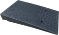 JIUYUEYA Curb Ramp Loading Ramps Rubber Threshold Ramp, Portable Threshold Ramps, Rubber Curb Ramp Heavy Duty for Sidewalk Wheelchair (Size : 19x31.5x5 in)