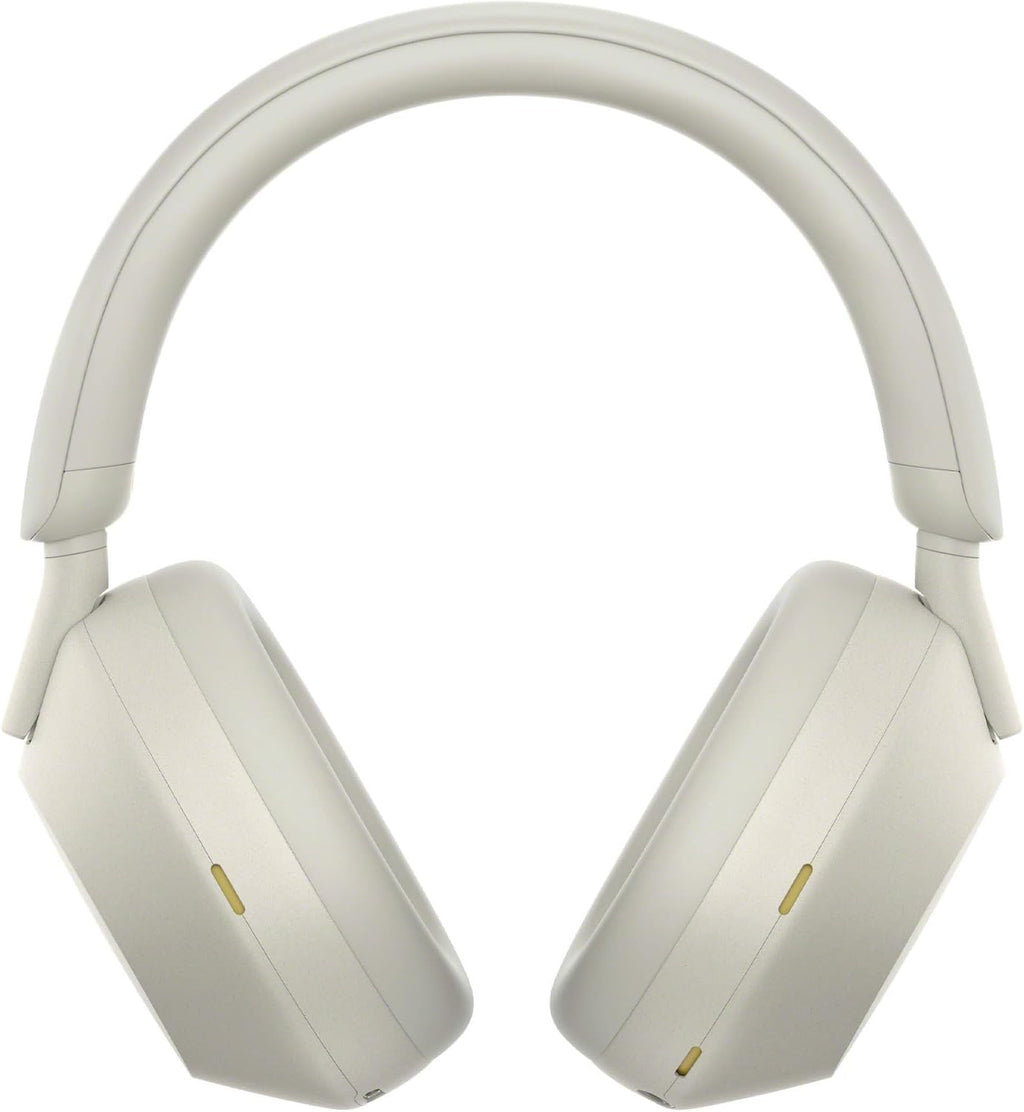 Sony WH-1000XM5 Noise Canceling Wireless Headphones - 30hr Battery Life - Over-Ear Style - Optimized for Alexa and Google Assistant - Built-in mic for Calls - Silver (Renewed)