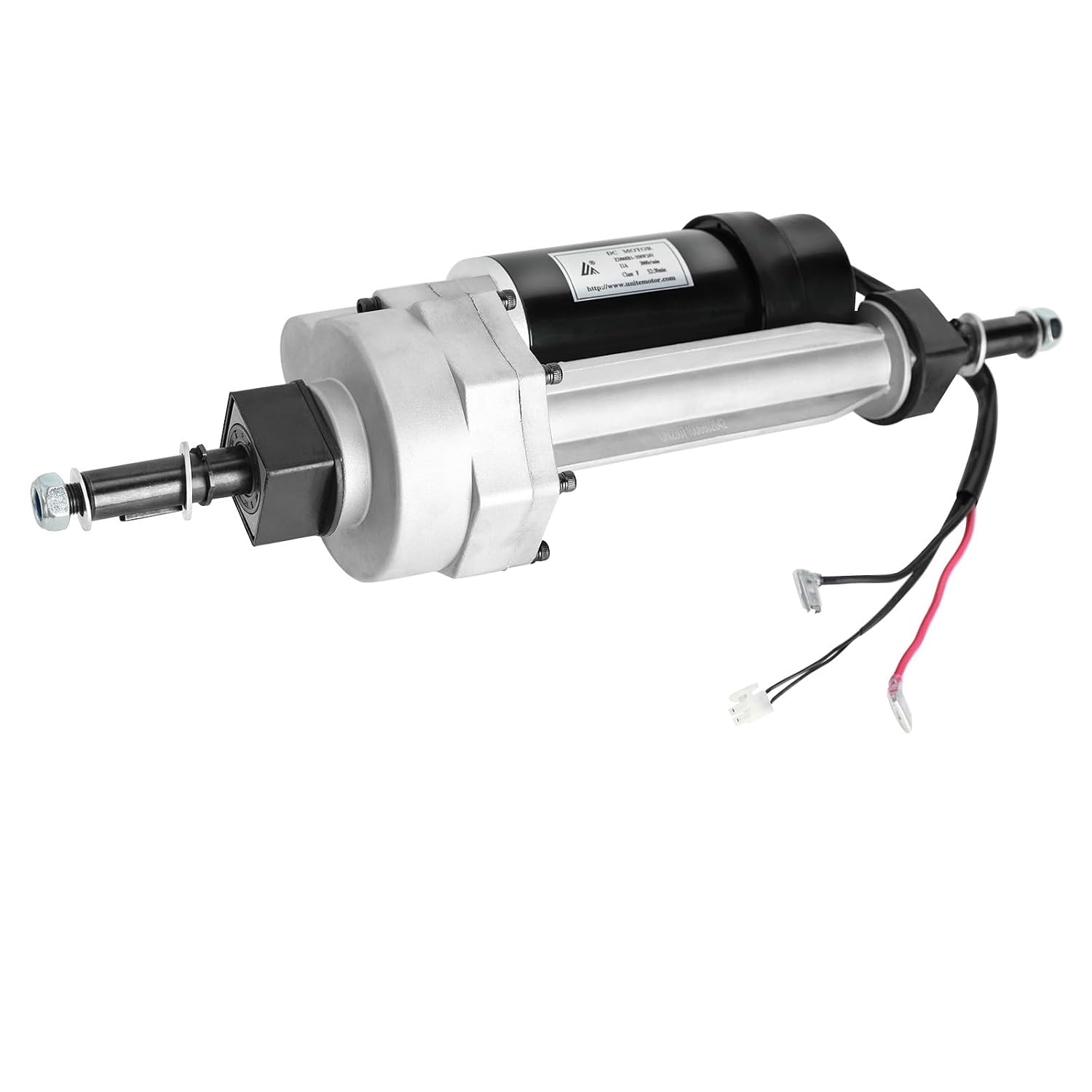 24V 350W Electric Transaxle Motor with Gear Reduction, 19mm Shaft DC Motor for DIY Electric Bike Scooter Wheelchair Go Kart Power Wheels RC Lawn Mower Robotics Mobility Projects