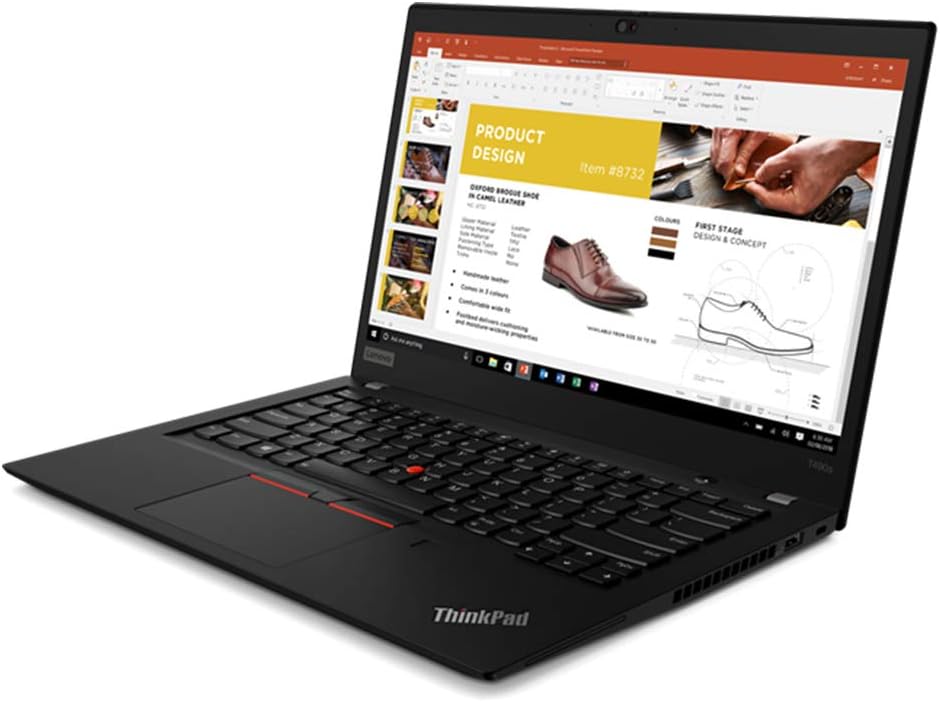 Lenovo ThinkPad T490S, 14' FHD IPS, i5-8365U vPro, Webcam, Backlit KB, Fingerprint Reader, Bluetooth, Integrated Intel UHD Graphics, Win 10 Pro, 16GB RAM, 512GB PCIe SSD