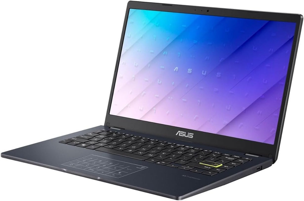 ASUS Laptop for Business & Student, 14' 1920x1080 FHD Display, Celeron N4500, 4GB RAM, 64GB eMMC + 128GB PCIe SSD, NumberPad, WiFi, USB-C, Fast Charge, HDMI, PDG HDMI Cable, Win 11 Home S, Star Black