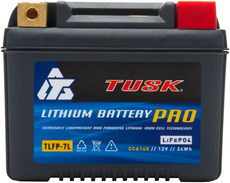 Tusk Lithium Pro Battery TLFP-7L For KTM 250 XC-W (E-Start) 2008-2018