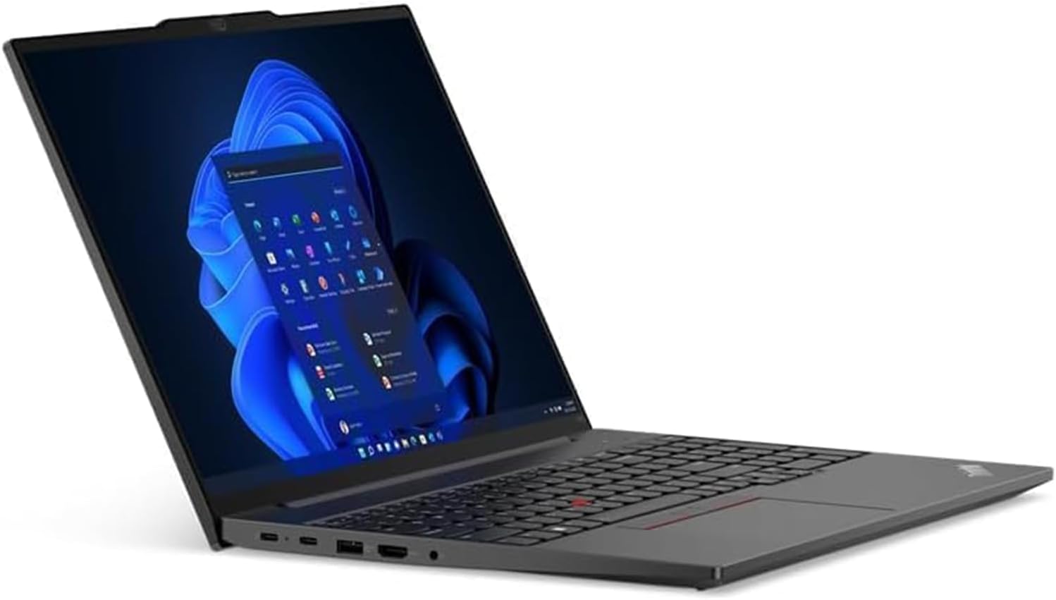 Lenovo ThinkPad E16 Business Laptop, 16' WUXGA Display, AMD Ryzen 5 7530U (Beat i7-1165G7), 40GB RAM, 1TB PCIe SSD, Webcam, HDMI, RJ-45, Fingerprint Reader, Wi-Fi 6, Windows 11 Pro, Black