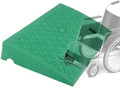 Rise Threshold Ramp Non Slip, Driveway Curb Ramps, Portable Plastic Doorway Ramps, Garage Entry Ramp, for Wheelchair Scooters (Green 3.5in/9cm)