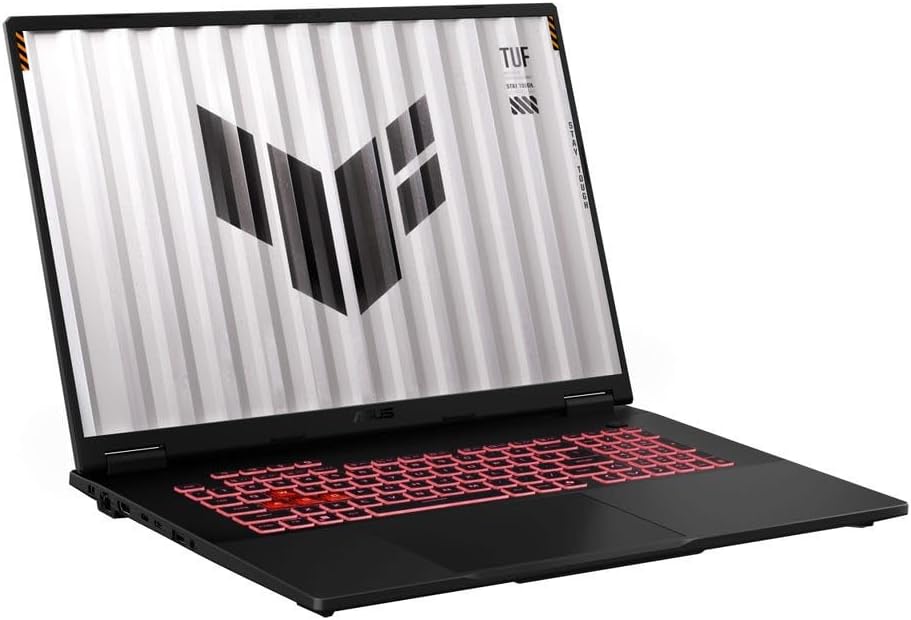 ASUS TUF Gaming A18 18' 144Hz WUXGA 1920x1200 IPS Laptop AMD Ryzen 7 260 64GB DDR5 8TB SSD NVIDIA GeForce RTX 5060 8GB GDDR7 Wi-Fi 6E RGB Backlit KB 1080p + IR Camera Win11 Home w/ONT 32GB USB