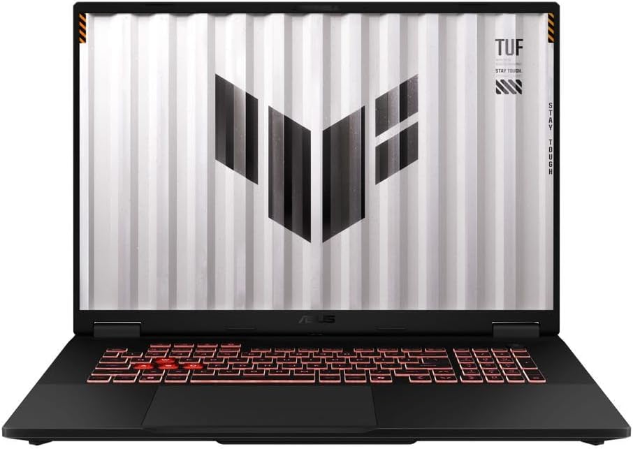 ASUS TUF Gaming A18 18' 144Hz WUXGA 1920x1200 IPS Laptop AMD Ryzen 7 260 48GB DDR5 2TB SSD NVIDIA GeForce RTX 5060 8GB GDDR7 Wi-Fi 6E RGB Backlit KB 1080p + IR Camera Win11 Home w/ONT 32GB USB