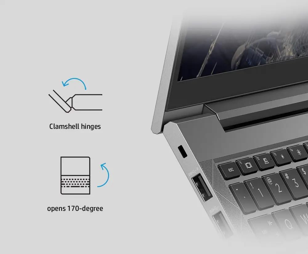 HP ZBook Firefly 14 G7 Workstation Laptop Windows 11 Pro, 10th Core i5-10210U, 16GB RAM, 512GB SSD, 14' FHD Mobile Workstation PC (1920 x 1080), Backlit Keyboard (Renewed)