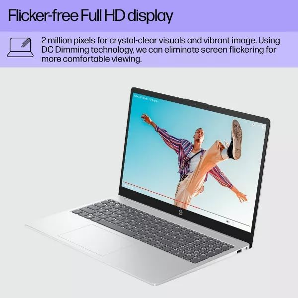 HP 2025 Laptop | 15t-fd100 | 15.6' 1920x1080 Touch IPS | Intel-10 Core 7 150U | 64GB DDR4 | 4TB SSD | Windows 11 Pro | Wi-Fi 6 - Bluetooth 5.3 - Backlit Keyboard - 1080p FHD Camera - Diamond White