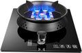 Gas Stove,Single Burner,Kitchen Counter Top Stove 5.2KW Gas,Gas/LP Gas Conversion Stove,with Flameout Protection,for Home Kitchen Motor Home Camp(LPG)