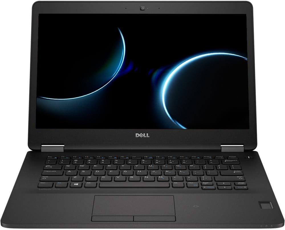 Dell Latitude E7470 14-Inch Display Laptop, Intel Core i7-6600U, 16GB RAM, 256GB SSD, Camera, Windows 11 Pro (Renewed)