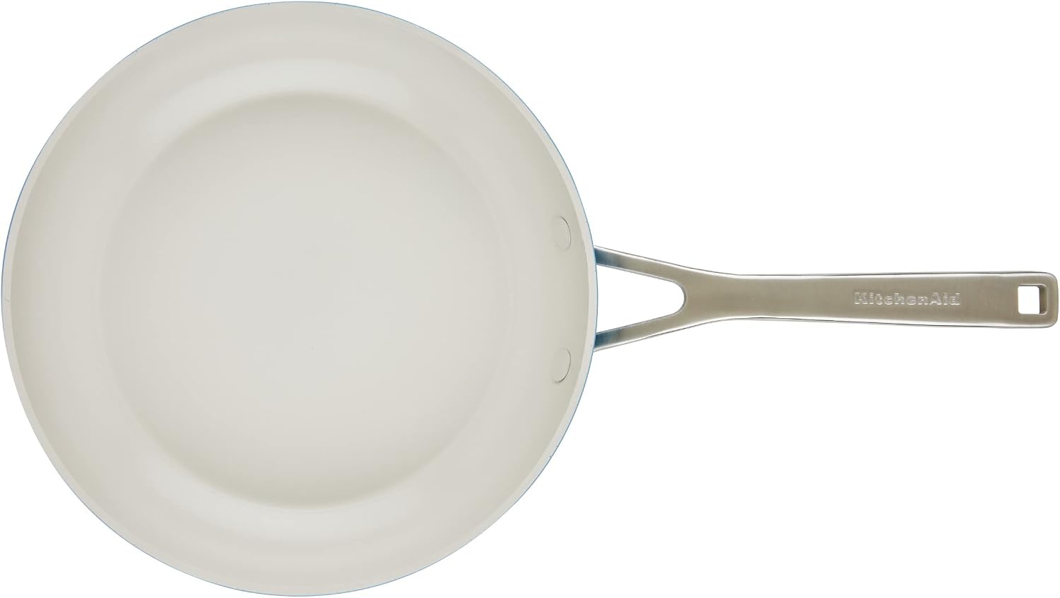 KitchenAid Hard Anodized Ceramic Nonstick Cookware Pots and Pans Set, 9 Piece - Blue Velvet