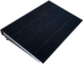 30in Threshold Ramp Non-Skid Aluminum, Portable Ramps for Wheelchairs Adjustable 2.4-5.3in Height, Ramp Pad 661Ib Capacity